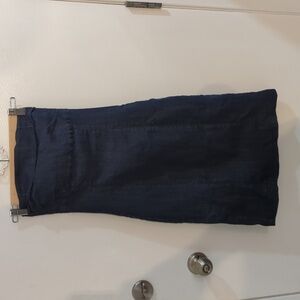 Le Chateau denim strapless tube dress, size small